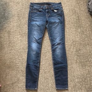 Nordstrom Blue denim skinny jeans
